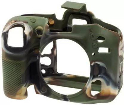 Amabu D7100 D7200 camera cover for Ni-kon D7100 D7200 camera silicone case cover  Camera Bag(camo)