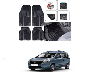 RONISH Rubber Standard Mat For  Range Rover Universal For Car(Black)