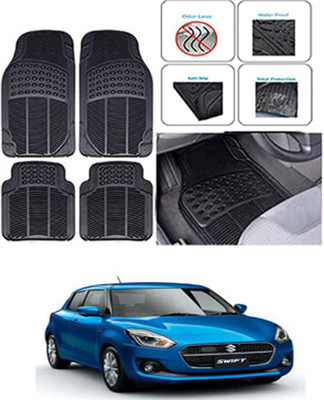 RONISH Rubber Standard Mat For  Maruti Suzuki Swift(Black)