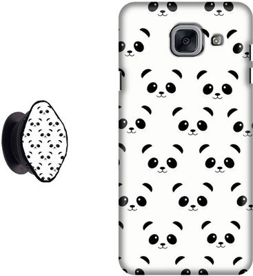Hello Case Back Cover for Samsung Galaxy J7 Max(White, Black, Pack of: 2)