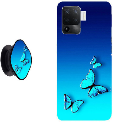 Hello Case Back Cover for Oppo F19 Pro(Multicolor, Cases with Holder, Pack of: 2)