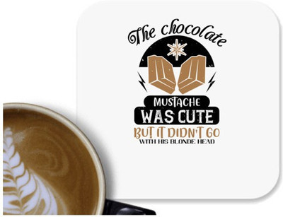 UDNAG Square Reversible Polyester Coaster(Pack of 1)