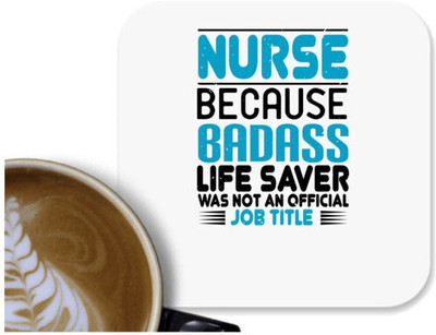UDNAG Square Reversible Polyester Coaster(Pack of 1)