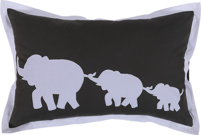 Hugs N Rugs Cotton Cushions & Pillows Cover(59 cm*41 cm, Dark Green)