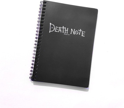 Goku Ki Dukan Premium Hand Crafted A5 Diary Single Rule 120 Pages(Black)