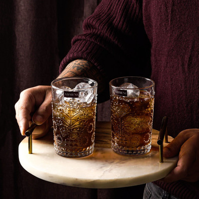 The Artment (Pack of 4) ART-BA-3074-Set-4 Glass Set Whisky Glass(300 ml, Glass, Clear)