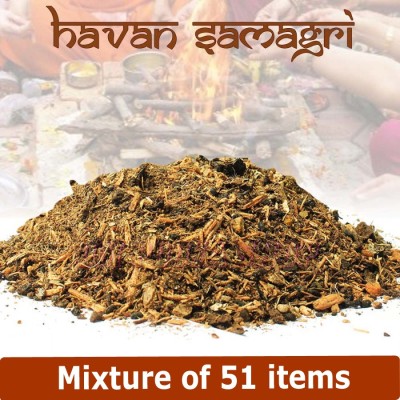 Darshan Sandhya Natural and Pure Havan Samagri for Puja, Havan, Mixture of Various Dried Herbal, Roots, Leaves and Loban for Vedic Yagya (Pack of 1kg)