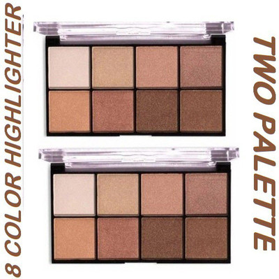 GFSU BEST FOR MAKE UP SHIMMER FOR GIRLS AND WOMAN HIGHLIGHTER PALETTE Highlighter(MULTI SHADES)