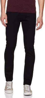 ClubRocks Slim Men Black Jeans