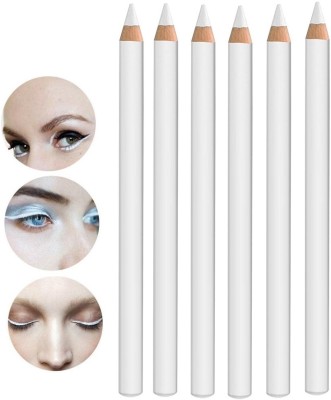 BLUEMERMAID PROFESSIONAL MATTE FINISH LONG LASTING SNOW WHITE PENCIL KAJAL(WHITE, 12 g)