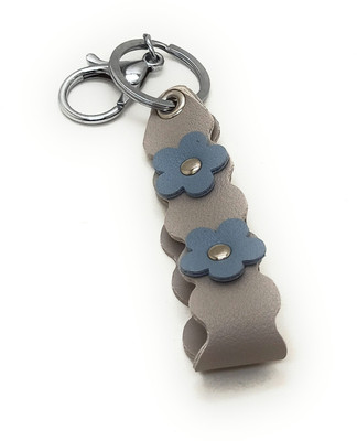 Shiani Strap with Flowers Fabric Key Chain