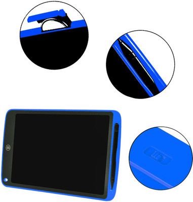 AFFENDS 8.5 inch Writing Tablet Drawing Board Blackboard Handwriting Pads Gift for Kids Paperless Notepad Tablets Memo With Upgraded Pens(Blue)