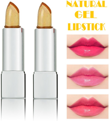 tanvi27 Makeup Waterproof Nutritious Transparent Lipstick Temperature Color Changing Lips(ORANGE, 7 g)