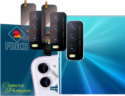 FINCH Back Camera Lens Glass Protector for VIVO Y20G, VIVO Y20, VIVO Y20S, VIVO Y12S, VIVO Y20T, VIVO Y20A, VIVO Y20i(Pack of: 2)