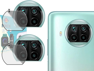 FINCH Back Camera Lens Glass Protector for Mi 10i(Pack of: 2)