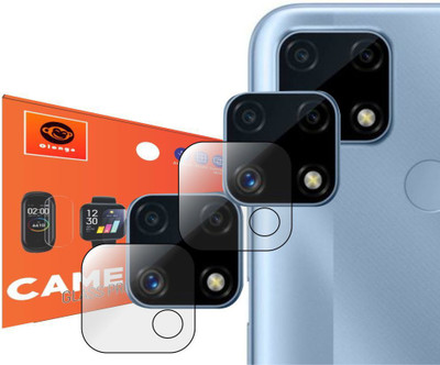 OLONGA Back Camera Lens Glass Protector for REALME C25s, REALME C25(Pack of: 2)