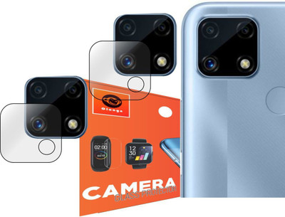 OLONGA Back Camera Lens Glass Protector for REALME C25s, REALME C25(Pack of: 2)