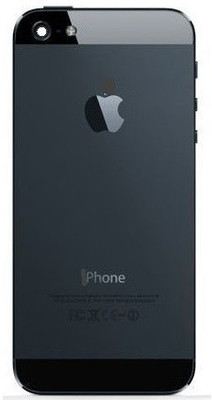 Sandreezz Apple iPhone 5 Back Panel(Black)