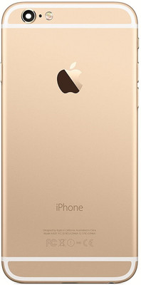 Sandreezz Apple iPhone 6 Back Panel(Gold)