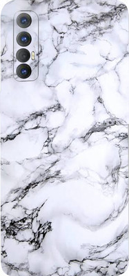 BUGGU OPPO Reno3 Pro Mobile Skin(Ultra Super Marble Skin With High Matte Finish., Mobile Skin (Back+Side+Camera))