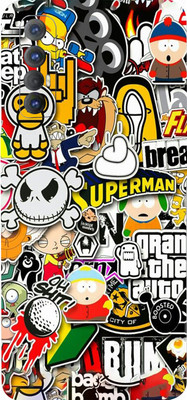 LAMHA OPPO Reno3 Pro, oppo reno 3 pro Mobile Skin(Ultra Super StickerBombing Skin With High Matte Finish.)