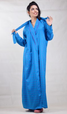 CLYMAA Women Robe(Dark Blue)