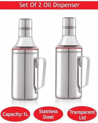 ATROCK 1000 ml Cooking Oil Dispenser Set(Pack of 2)