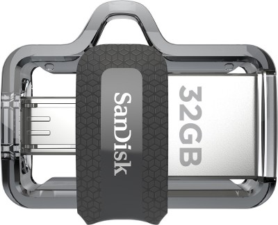 SanDisk Ultra Dual Drive M3.0 32 GB OTG Drive(Black, Type A to Micro USB)