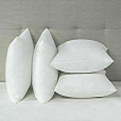 WILD MINT Microfibre Solid Sleeping Pillow Pack of 4(White)