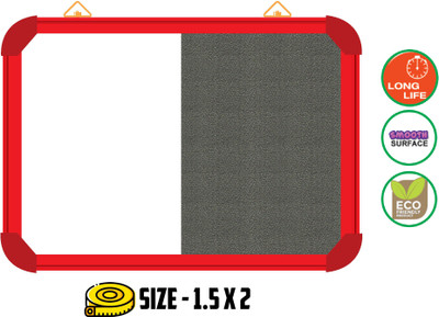 Sunway Display System NON MAGNETIC board for office & school lightweight 1.5*2 feet, RED Aluminium(GRANADA)Bulletin Board Bulletin Board NON MAGNETIC BOARD Bulletin Board CORK Bulletin Board(GRANADA)