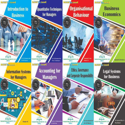 Introduction To Business, Quantitative Techniques For Mangers, Organisational Behaviour, Business Economics, Information Systems For Managers, Accounting For Managers, Ethics, Governance And Corporate Responsibility, Legal Systems For Business(Paperback, Dr. K.S Divakaran Nair, Prof. C S Hariharan, 