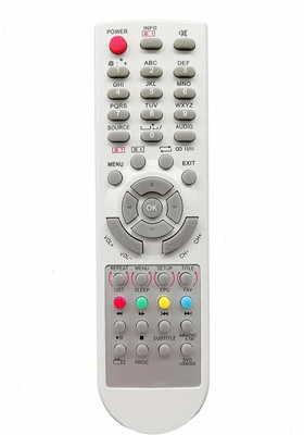 SHIELDGUARD LED/LCD TV Remote Control No. 266, Compatible for LED/LCD TV AKAI Remote Controller(Grey)