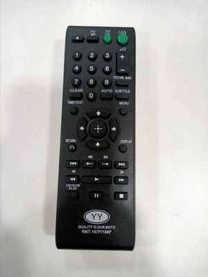 Nij Compatible For RMT-197P/198P DVD Home Theater System Remote Control SONY Remote Controller(Black)