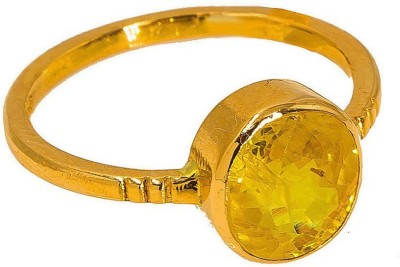 GALAXY ASTRO Bronze Sapphire Gold Plated Ring