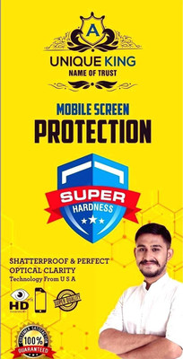 UNIQUE KING NAME OF TRUST Edge To Edge Screen Guard for REDMI 9(Pack of 1)