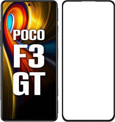 aplexx Edge To Edge Screen Guard for Poco F3 GT, Poco F3, MI 11X, MI 11X Pro, IQOO 7 5G, IQOO 7 LEGEND 5G, | Full HD+ With Camera Cut 3D Anti Scratch 9H Hardness Cover Friendly Anti Shatter Proof Full Edge Full Glue(Pack of 1)