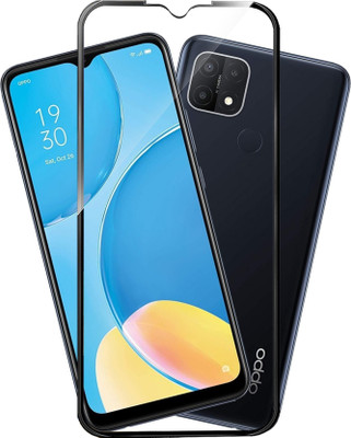 BVR Tempered Glass Guard for OPPO A15s(Pack of 1)