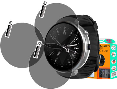 daffin Screen Guard for LEMFO LEM7 4G SMARTWATCH(Pack of 3)