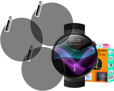 daffin Screen Guard for LEMFO LEM7 4G SMARTWATCH.(Pack of 3)