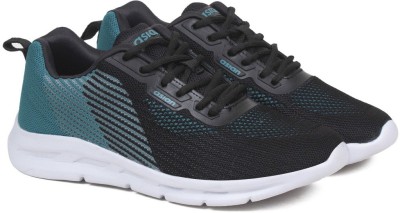 ASIAN Latest Stylish Casual running, walking, gym, trekking, hiking & party Running Shoes For Men(Black, Green)