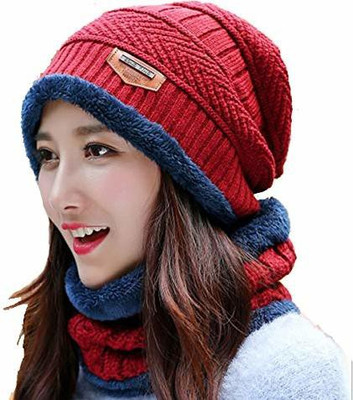 GoodFeel Woven Beanie Cap(Pack of 2)