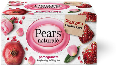 Pears Natural Pomegranate Brightening Bathing Soap Bar