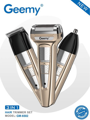 Swag All In One Design Professional Rechargeable Electric Hair Trimmer Shaver Trimmer 60 min  Runtime 3 Length Settings(Multicolor)