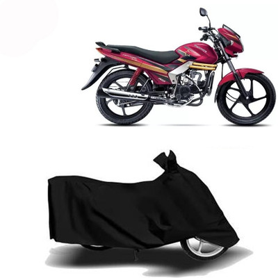 Exciting collections Two Wheeler Cover for Mahindra(Centuro Rockstar, Black)