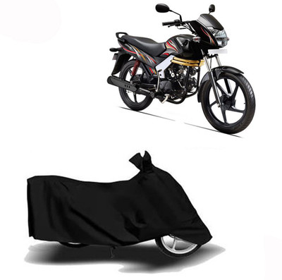 Exciting collections Two Wheeler Cover for Mahindra(Centuro XT, Black)