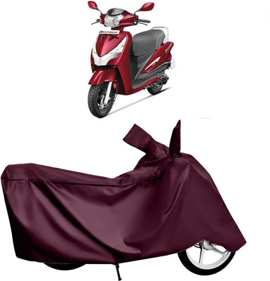 KEDIT Waterproof Two Wheeler Cover for Hero(Destini 125, Maroon)