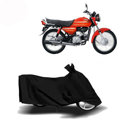 Exciting collections Two Wheeler Cover for Hero(CD Dawn, Black)