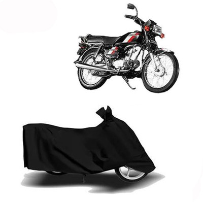 Exciting collections Two Wheeler Cover for Hero(CD 100 SS, Black)