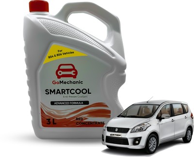 GoMechanic Smartcool Coolant Antifreeze Red Concentrate 1:3 For Maruti Ertiga Antifreeze Smart Red Coolant 3L Coolant(3 L, Pack of 1)