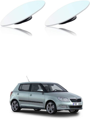PRTEK Manual Blind Spot Mirror For Skoda Fabia(Left, Right)